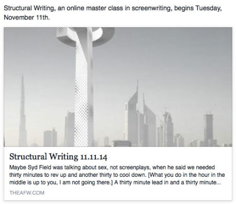 Structural Writing 11.11.14